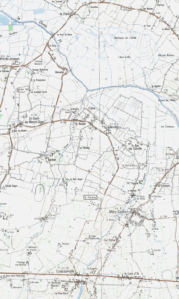 Map of Clville